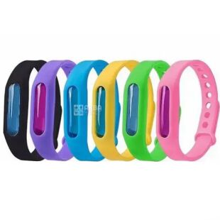 Bugs Lock, 1 шт., Браслет від комарів з капсулою, в асортименті