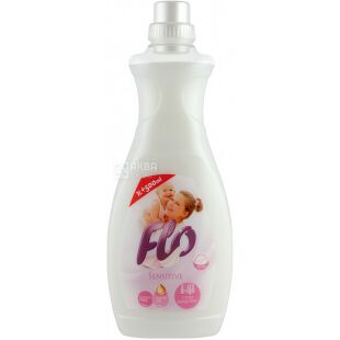 Flo Sensitive, 1,5 л, Кондиционер для детского белья и людей с чувствительной кожей, концентрат