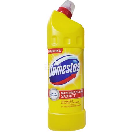 Domestos, 1 л, Засіб універсальний для прибирання, Лимонна Свіжість