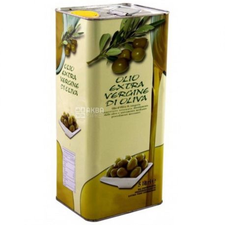 Olio Extra Vergine di Oliva, 5l, Olive oil, w / w