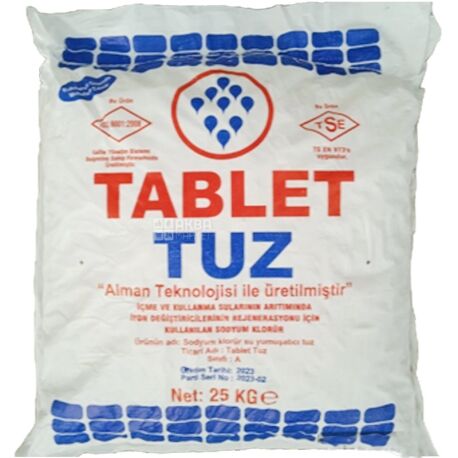 BWT, PERLA TABS, 25 kg, Tableted Water Softener Salt - buy Salt tableted in  Kyiv suburbs, water delivery AquaMarket
