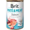 Brit Beef, 400 г, Влажный корм для собак, с лососем, ж/б