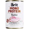 Brit Mono Protein, 400 г, Вологий корм для собак, з кроликом, ж/б