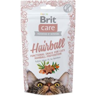 Brit Care Hairball, 50 г, Ласощі для котів від грудок вовни, з качкою