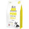 Brit Care Mini Adult, 2 кг, Сухой корм для взрослых собак мелких пород, с ягненком