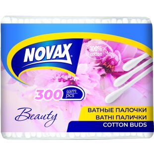 Novax, 300 шт., Ватные палочки 
