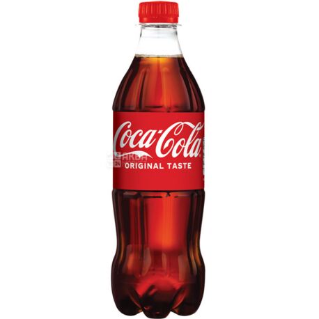 Coca-Cola, 0,5 л, Кока-Кола, Вода солодка, ПЕТ