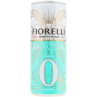 Fiorelli Fragolino Bianco, 250 мл, Напиток игристый, безалкогольный