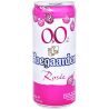 Hoegaarden Rosee, 330 мл, Хугарден, Пиво светлое со вкусом малины, безалкогольное, ж/б