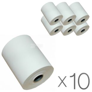 Касовая лента, 57,5 ​​мм х 21 м, термо, упаковка 10 шт.