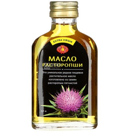 Golden Kings of Ukraine,  0,1 л, Масло расторопши, нерафинированное