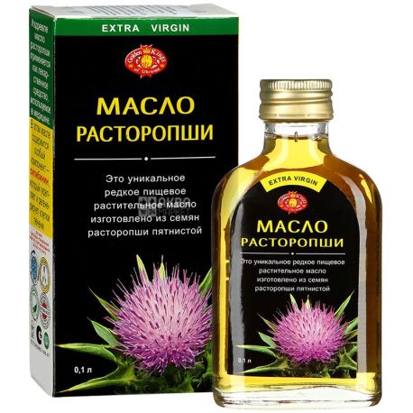 Golden Kings of Ukraine,  0,1 л, Масло расторопши, нерафинированное