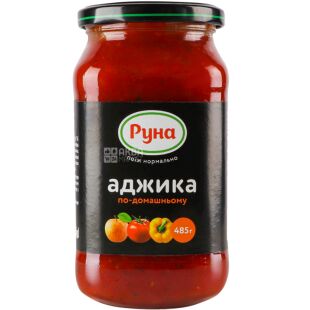 Руна, 485 г, Аджика по-домашньому