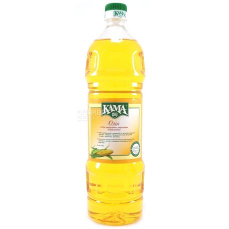 Kama, 1 liter, corn oil, refined
