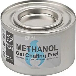 PrestoWare, 200 г, Топливо для фондю, желеобразный этанол, ж/б