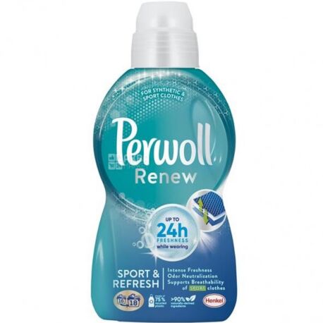 Perwoll Care & Refresh, 990 мл, Жидкое средство для стирки синтетических тканей