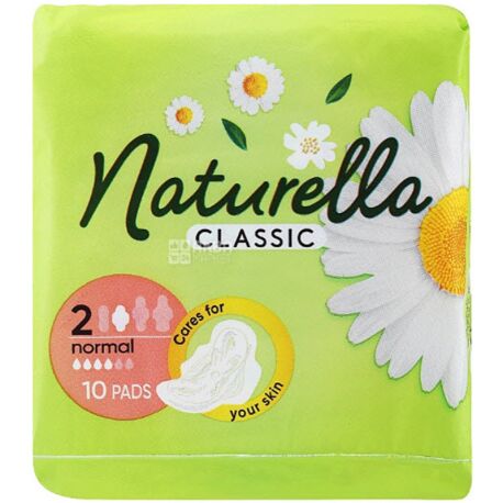 Naturella, 10 pcs, pads, Classic Camomile Normal