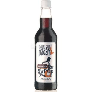 Sweet Madam, Amaretto, 0,7 л, Сироп Свит Мадам, Амаретто, ПЭТ