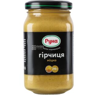 Руна, 210 г, Гірчиця Міцна, скло