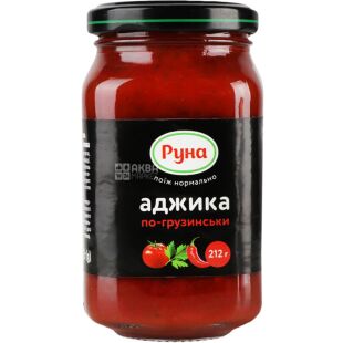 Руна, 212 г, Аджика по-грузински, стекло