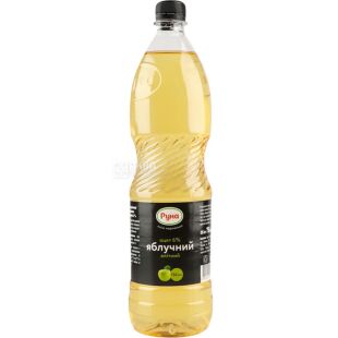 Руна, 750 мл, Уксус яблочный, натуральный, 6%