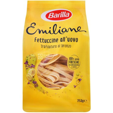 Barilla, 250 g, Pasta, Fettuccine, Egg, m / y