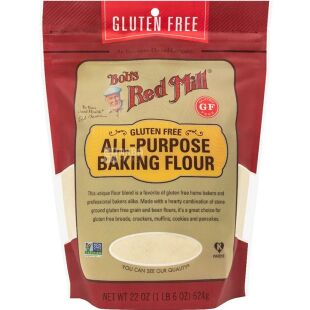 Bob's Red Mill All Purpose Baking Flour, 624 г, Мука для выпечки, без глютена