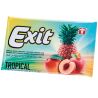 Exit Tropical, 11 г, Жевательная резинка в пластинках со вкусом тропических фруктов, без сахара