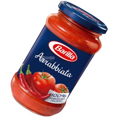 Barilla Arrabbiata, 400 г, соус для пасты, стекло