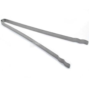 One Chef, 1 шт., Пінцет рівний з нержавіючої сталі, 37 см