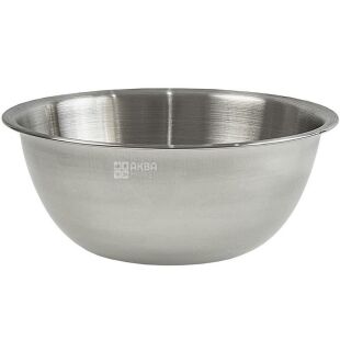 One Chef, 2.5 л, Миска глубокая с нержавеющей стали, 9,3 х 22,8 см