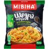 Мивина Щедрая порция, 73,5 г, Вермишель быстрого приготовления со вкусом курицы с овощами и зеленью, неострая
