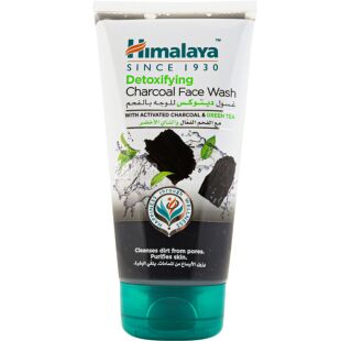 Himalaya Herbals, 150 мл, Детокс гель для умывания с кокосовым углем и зеленым чаем