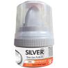 Silver, 50 мл, Крем-блеск для обуви, белый