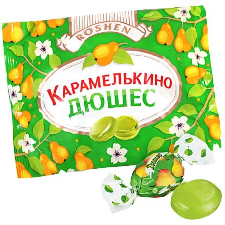 Roshen, 1 кг, льодяники, Дюшес Карамелькино
