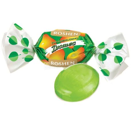 Roshen, 1 кг, льодяники, Дюшес Карамелькино