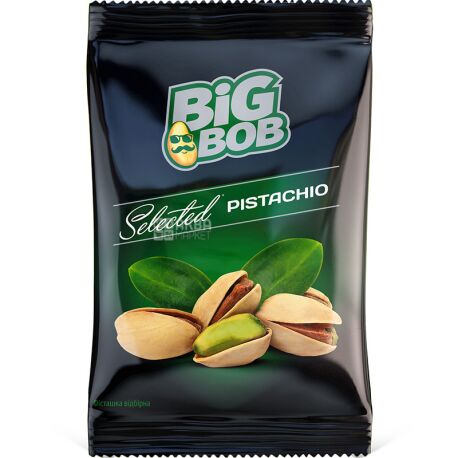 Big Bob salted pistachios, 90 g