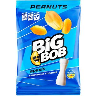 Big Bob Арахис жареный соленый, 120г