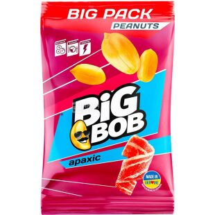 Big Bob Арахіс смажений солоний зі смаком бекону, 120г