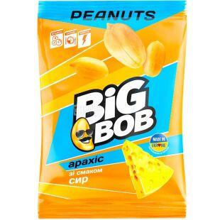 Big Bob, 120 г, Арахис жареный соленый со вкусом сыра