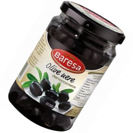 Baresa, 0,125 кг, маслини чорні