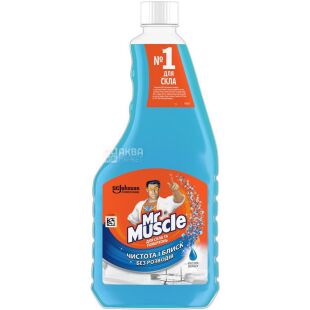 Mr. Muscle, 500 мл, Средство для мытья стекол, После дождя, запаска