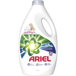 Ariel Color, 2,4 л, Гель для стирки цветного белья, Чистота и свежесть