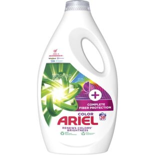 Ariel Color, 1,95 л, Гель для стирки цветного белья, Защита волокон
