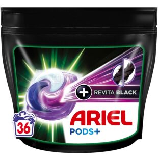 Perwoll Renew Black, 46 pcs, Black & Dark Wash Pods