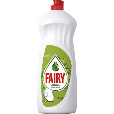 Fairy, Green Apple, 1 L, Liquid Dishwashing Liquid
