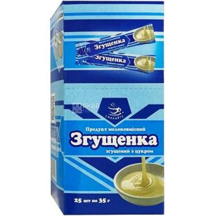 Смакуйте, 25 шт. х 35 г, Сгущенка в стиках