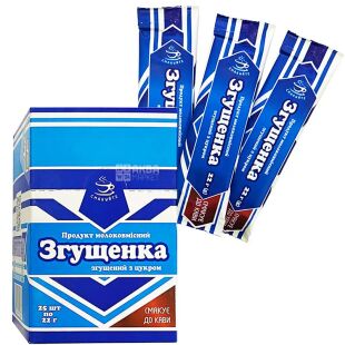 Смакуйте, 25 шт. х 22 г, Згущене молоко в стіках