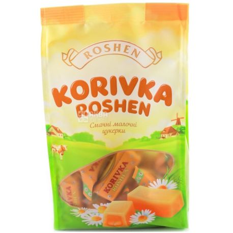 Roshen, 205 г, Конфеты не глазированные на основе помадки Коровка, Рошен