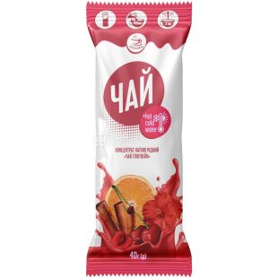 Смакуйте, 15 шт. х 40 г, Чай-концентрат Глінтвейн вишневий, у стіках